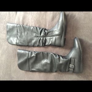 Aldo Black Knee High Boots